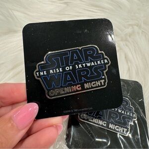 Disney Star Wars The Rise of Starwalker Opening Night Pin Set of Two (2) NWT